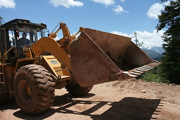 Image showing Bulldozer
