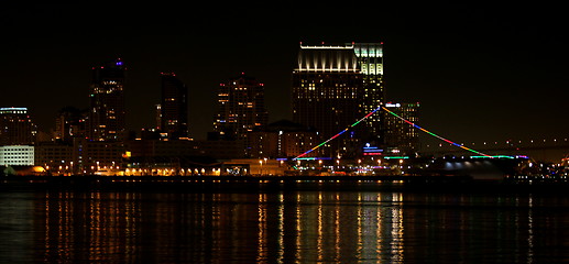 Image showing San Diego Skyline Night