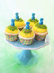 Image showing Easter cupcakes