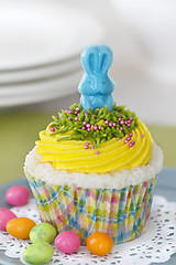 Image showing Easter cupcake