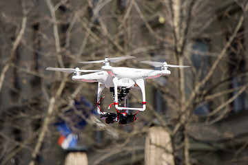 Image showing Drone to flying