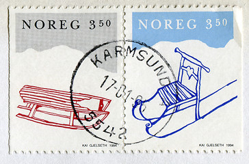 Image showing Norway Stamps