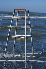 Image showing Tower in water