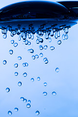 Image showing Shower Head with Running Water