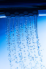 Image showing Shower Head with Running Water