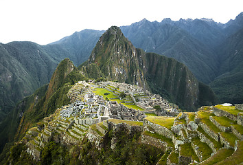 Image showing Machu Picchu view in early morning