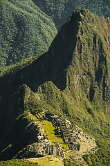 Image showing Machu Picchu view in early morning