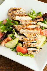 Image showing Delicious Grilled Chicken Salad