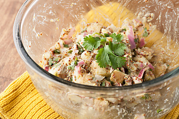 Image showing Potato Salad Bowl