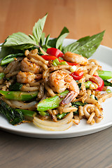 Image showing Thai Shrimp Stir Fry