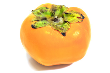 Image showing Persimmon on a White Background 