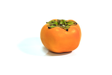 Image showing Persimmon on a White Background 