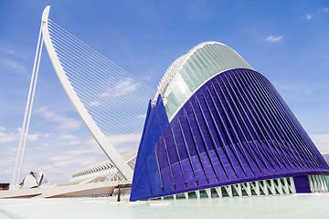 Image showing Modern Architecture in Valencia