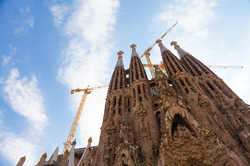 Image showing Sagrada Familia detail