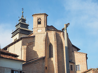 Image showing San Giorgio church in Chieri