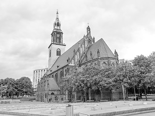 Image showing  Marienkirche in Berlin 