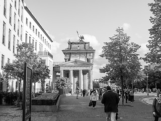 Image showing  Brandenburger Tor Berlin 