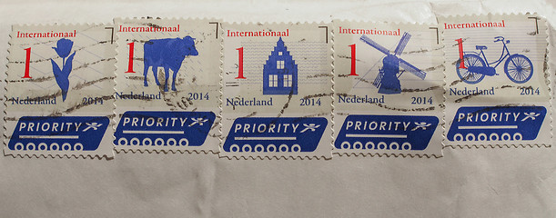 Image showing Mail stamp