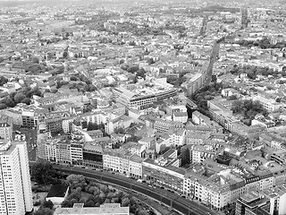 Image showing  Berlin aerial view 