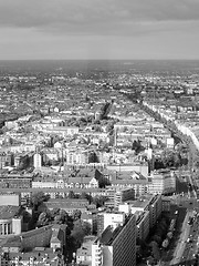 Image showing  Berlin aerial view 