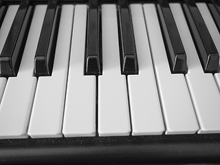 Image showing Music keyboard