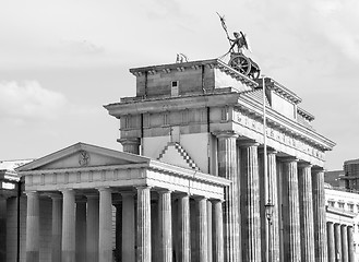 Image showing  Brandenburger Tor Berlin 