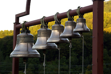 Image showing Bronze bells