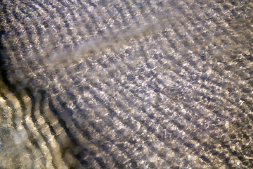 Image showing sand and the  thailand kho tao bay  china sea