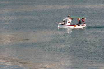 Image showing boat sailing