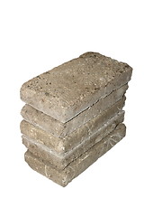 Image showing old weathered bricks