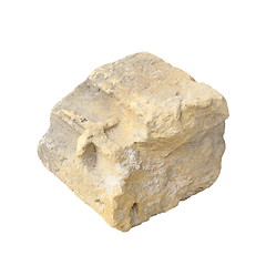 Image showing old construction stone