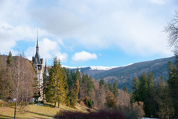 Image showing Peles castle in Romania