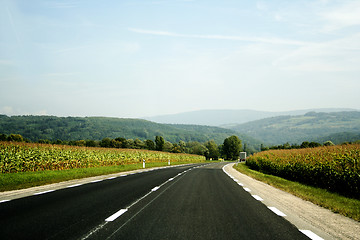 Image showing Empty street