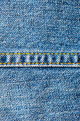 Image showing vintage denim background