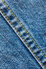 Image showing old jeans background