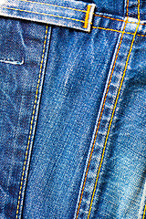 Image showing old jeans surface