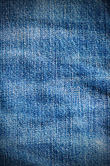 Image showing blue denim background