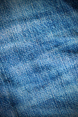 Image showing blue jeans background