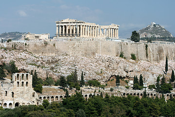 Image showing landmarks of athens