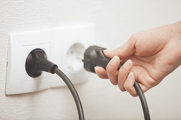 Image showing Electric plug
