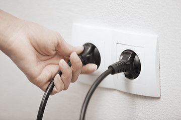 Image showing Electric plug