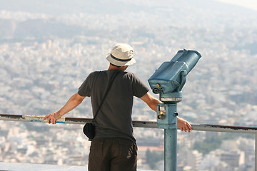 Image showing man watching