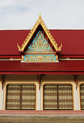 Image showing Traditional style Thai building - travel and tourism.