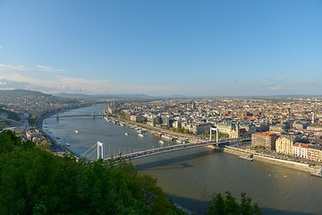 Image showing Panoramic view of Budapest