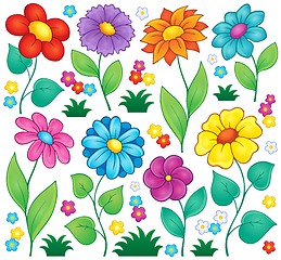 Image showing Flower theme collection 7