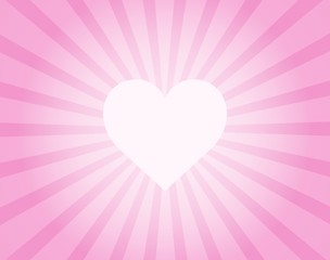 Image showing Abstract background with heart theme 1