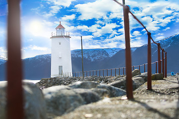 Image showing Høgsten Light House