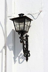 Image showing retro lamp