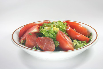 Image showing salad front