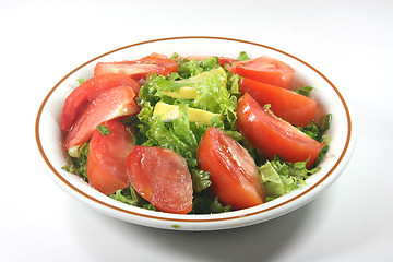 Image showing salad top